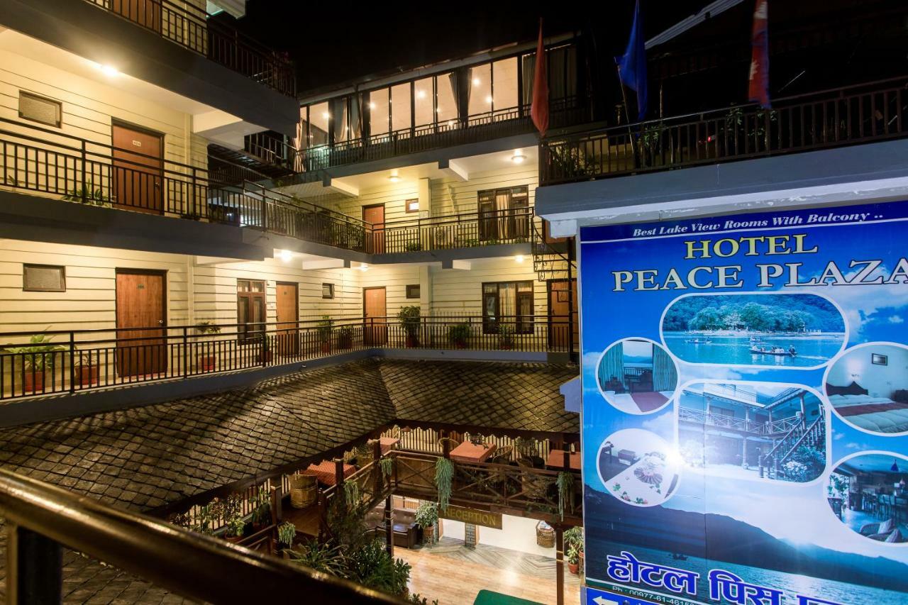 Hotel Peace Plaza Pokhara Exterior foto